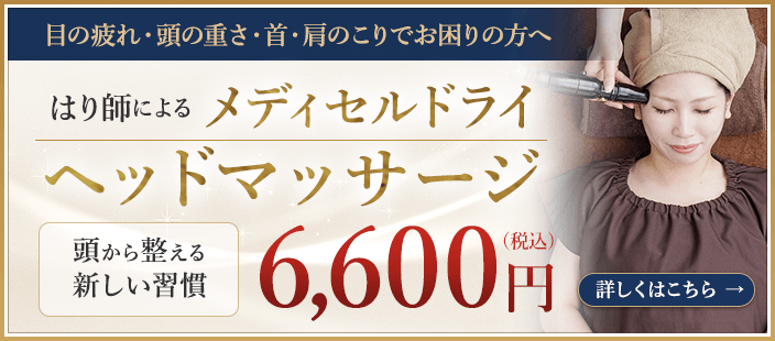 メディセルドライヘッドマッサージ
